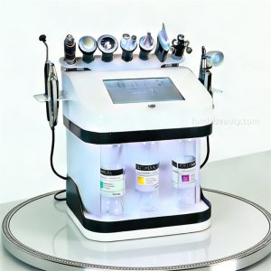 Desktop 10-in-1 Hydro Facial Machine Deep Pore Cleanser and Skin Scrubber for Salon use Multi-Functional Beauty Equipment