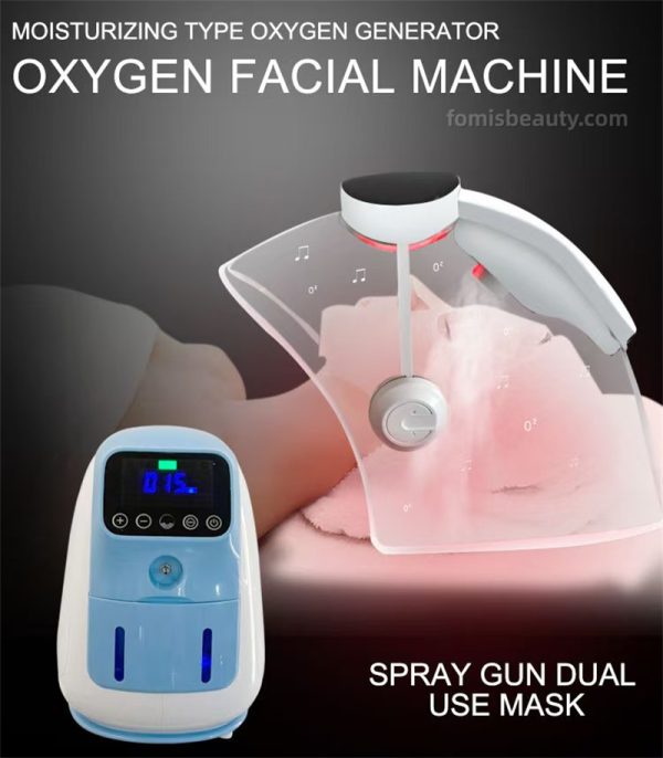 NEW Professional Oxygen Jet Peel Machine for Facial Cleaning & Skin Rejuvenation - Hyperbaric Oxygen Therapy Spa Equipment