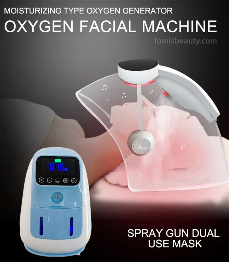 NEW Professional Oxygen Jet Peel Machine for Facial Cleaning & Skin Rejuvenation - Hyperbaric Oxygen Therapy Spa Equipment