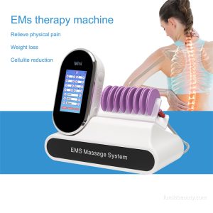 EMS Muscle Stimulator Slimming Machine - Electric Muscle Stimulation Massager for Body Toning & Pain Relief