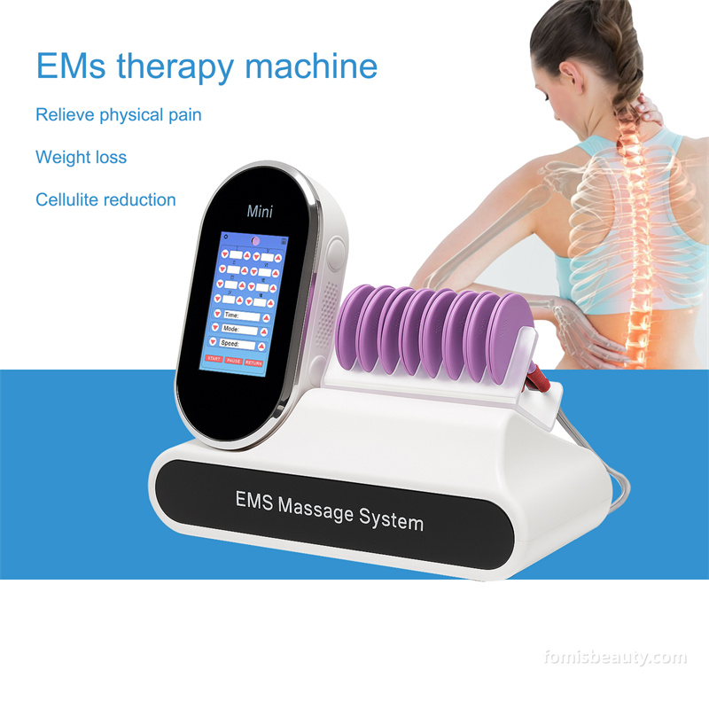 EMS Muscle Stimulator Slimming Machine - Electric Muscle Stimulation Massager for Body Toning & Pain Relief