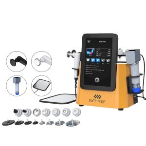 Smart 3-in-1 Tecar Therapy Machine RF & Deep Heat Physical Therapy Device for Pain Relief Body Contouring & Skin Rejuvenation 448kHz 