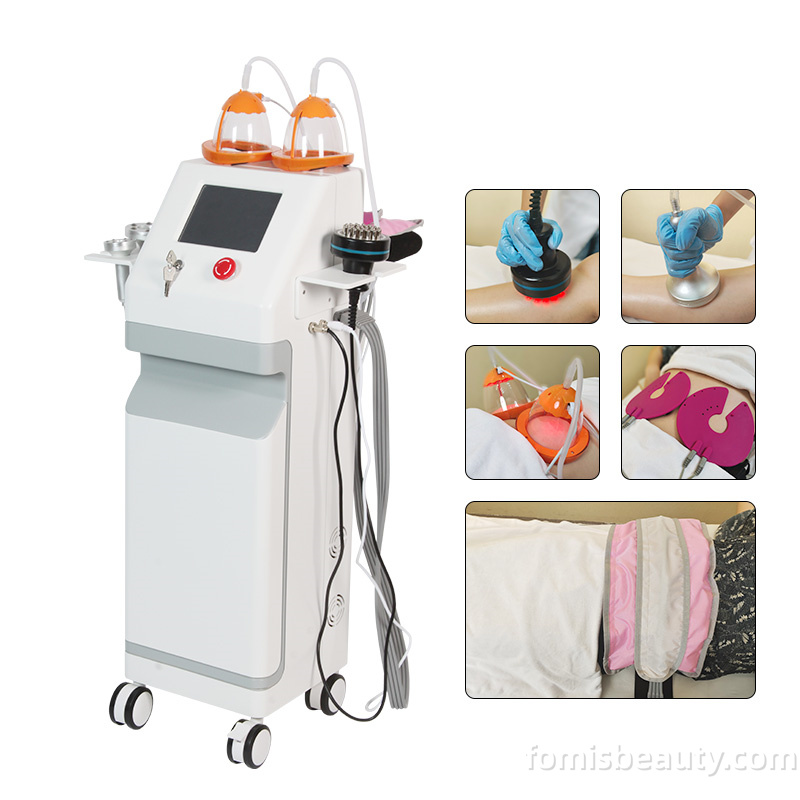 Electric Vacuum & Microcurrent Body Massager: Pressotherapy Lymph Drainage Machine for Waist, Butt Lifting & Breast Care