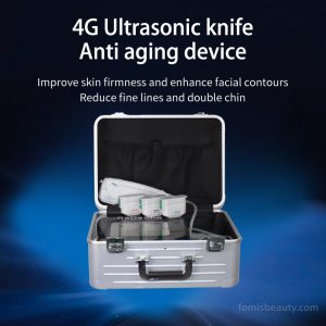 Professional HIFU Machine for Face Lifting - High Intensity Focused Ultrasound Skin Tightening Device with SMAS Technology | Non-Invasive Anti-Aging System for Wrinkle Removal